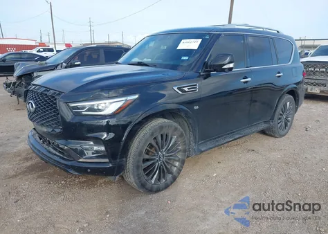 2020 Infiniti Qx80 Luxe z USA, uszkodzony, nr VIN JN8AZ2NF9L9700865